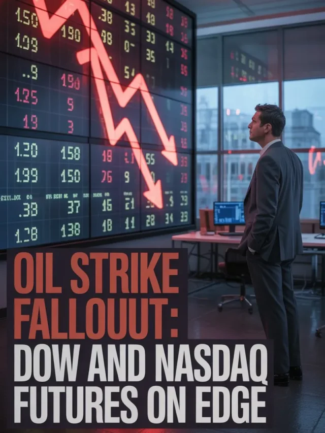 Oil Strike Fallout: Dow and Nasdaq Futures on Edge