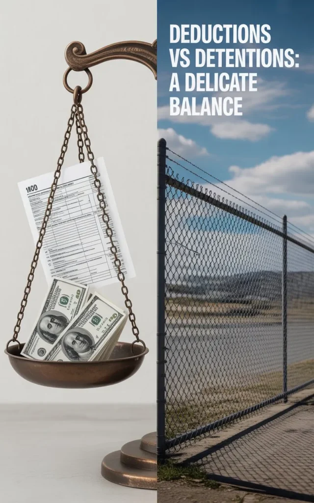  "Deductions vs Detentions: A Delicate Balance"