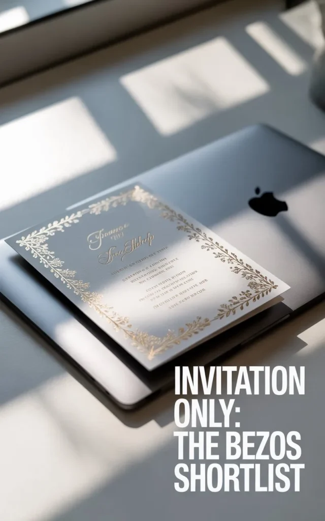 “Invitation Only: The Bezos Shortlist”