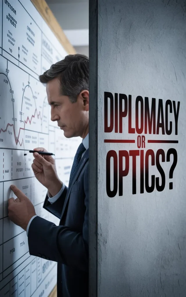 Diplomacy or Optics?"
