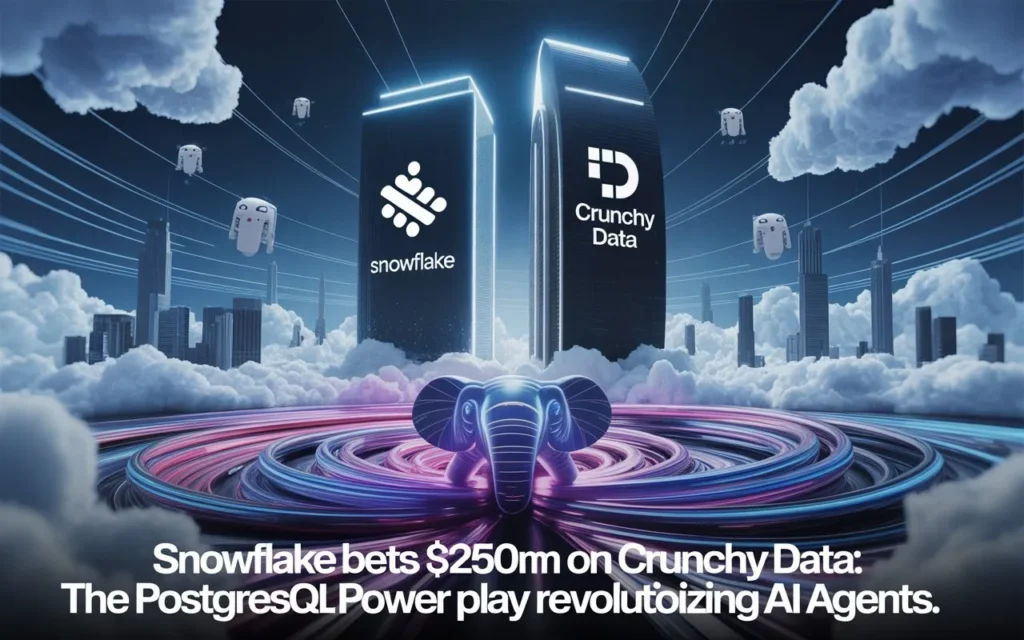Snowflake Bets $250M on Crunchy Data: The PostgreSQL Power Play Revolutionizing AI Agents