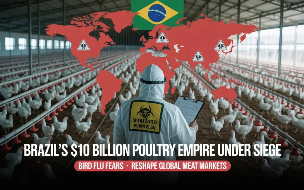 Brazil's $10 Billion Poultry Empire Under Siege: How Bird Flu Fears Are Reshaping Global Meat Markets