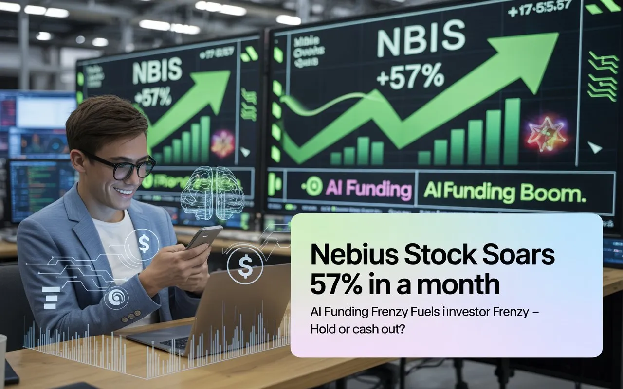 NBIS Stock Soars 57% in a Month: AI Funding Frenzy Fuels Investor Frenzy – Hold or Cash Out? NBIS Stock (NBIS) Soars 57% in a Month: AI Funding Frenzy Fuels Investor Frenzy – Hold or Cash Out?
