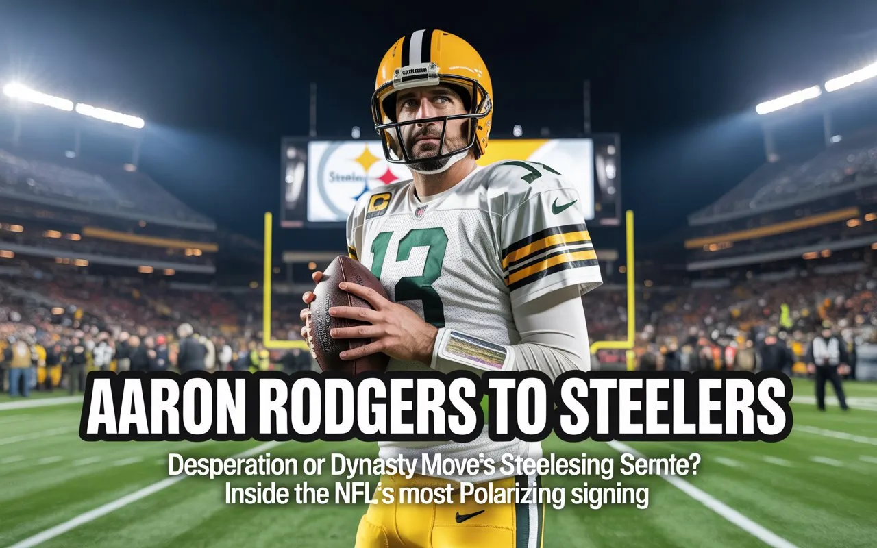 Aaron Rodgers to Steelers: Desperation or Dynasty Move? Inside the NFL’s Most Polarizing Signing