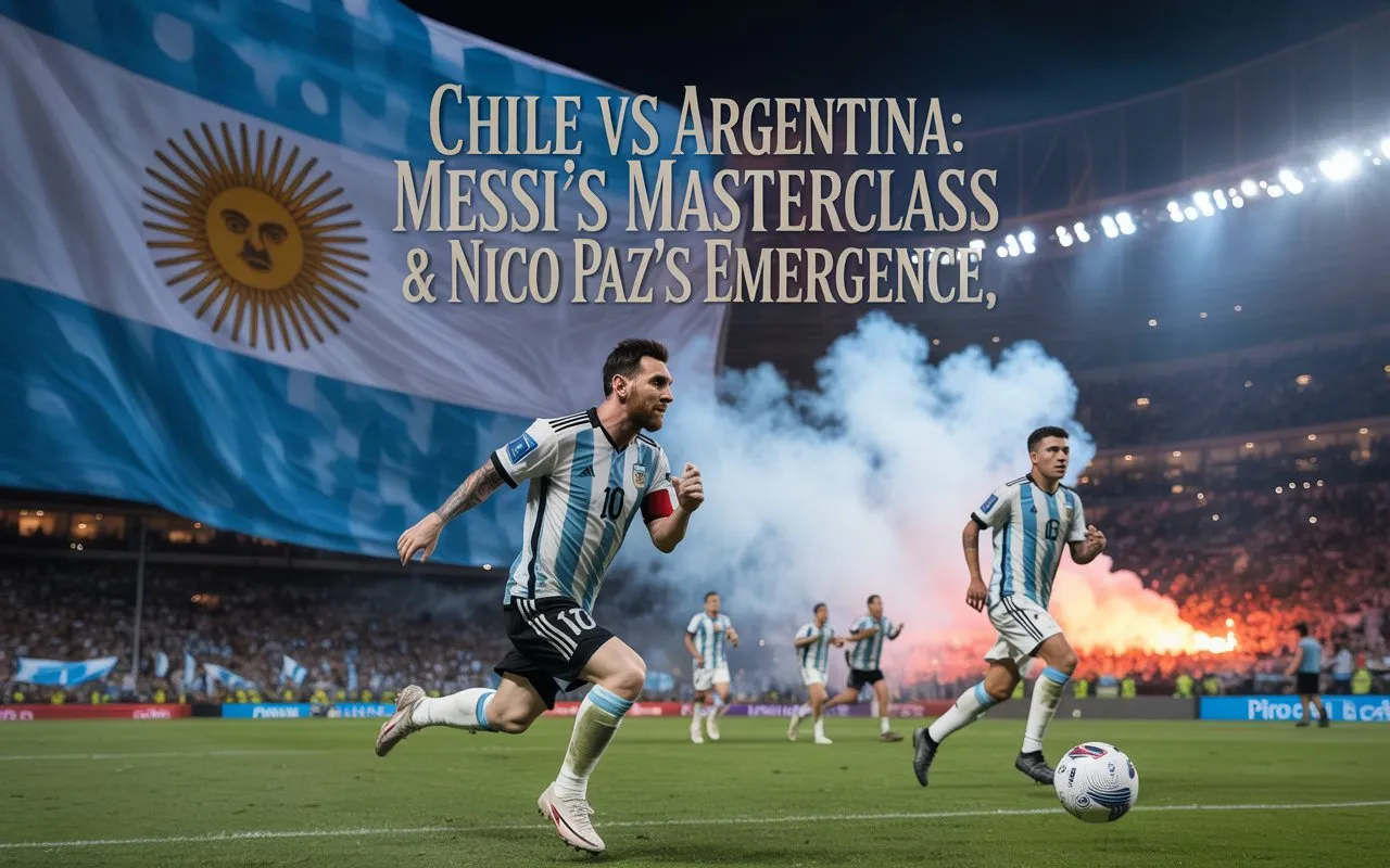 Chile vs Argentina: Messi’s Masterclass & Nico Paz’s Emergence – The Night Albiceleste’s New Era Ignited