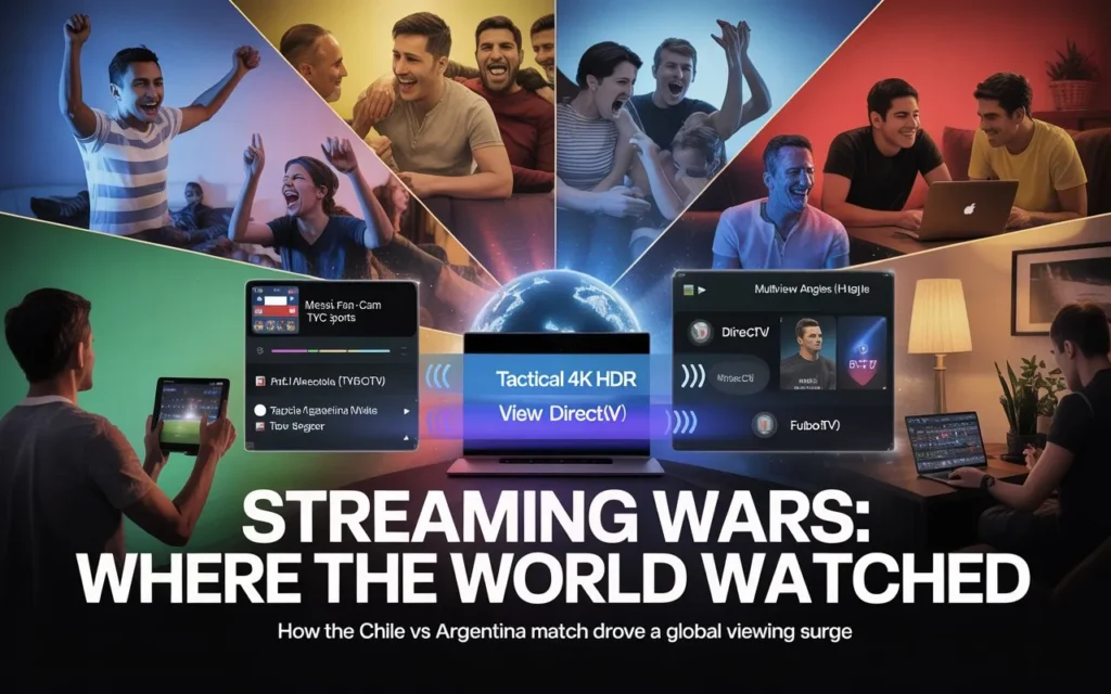 Streaming Wars: Where the World Watched