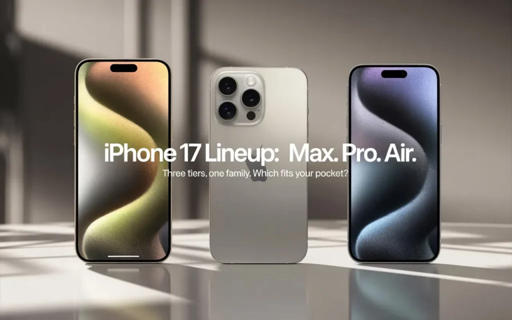 Connecting the Dots: The iPhone 17 Family Strategy