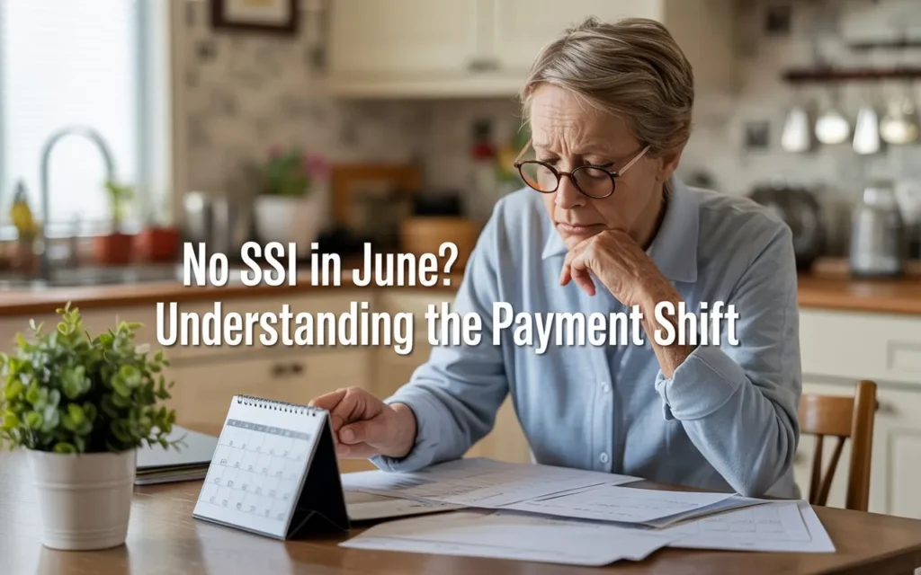 No SSI in June