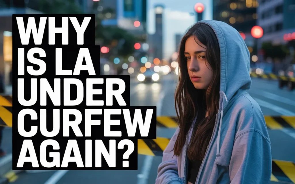 Why Is LA Under Curfew again?