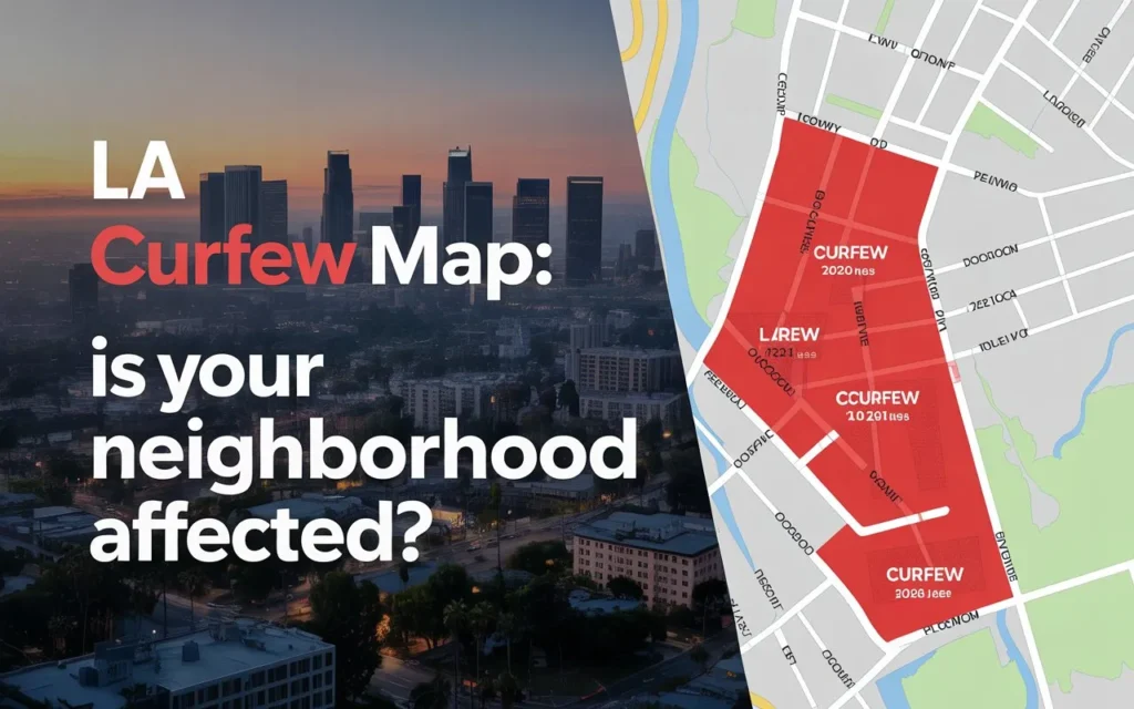 La Curfew Map