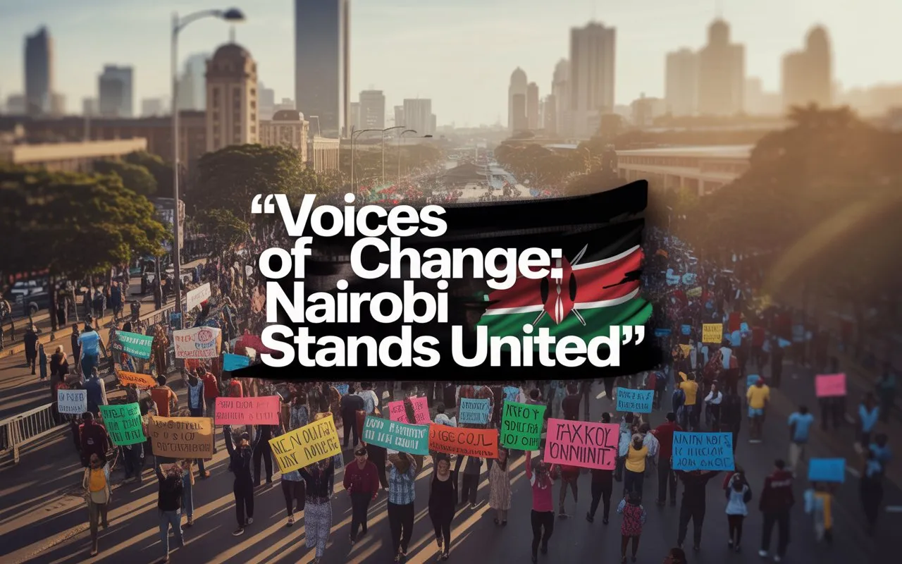 Voice of Change: Nairobi Stands United