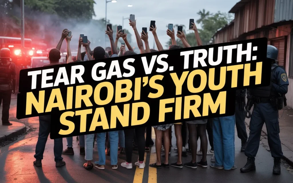 Tear Gas vs Truth Nairobis Youth Stand Firm