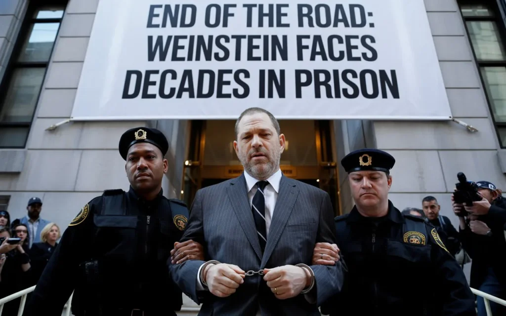 End of the Road Weinstein Faces Decades in Prison