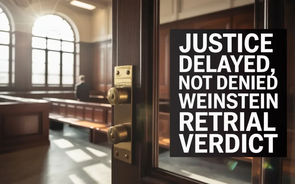 Justice Delayed not Denied Weinstein Retrial Verdict