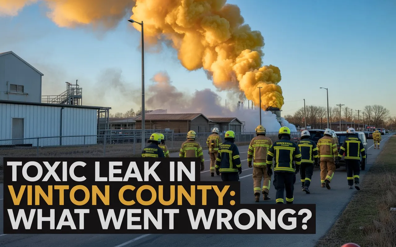 Toxic Leak in vinton Country
