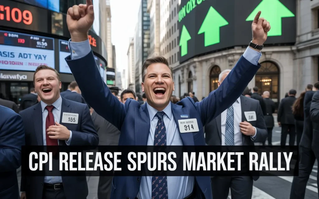 cpi release spurs market rally