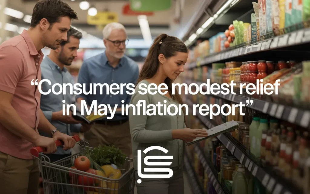 Consumers See Modest Relief in May Inflation Report