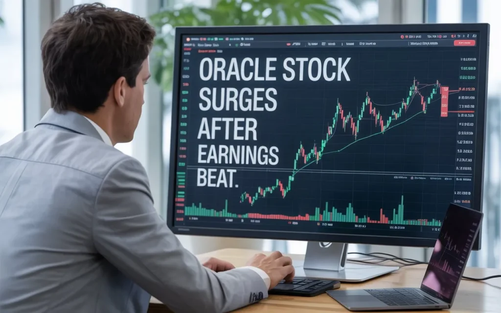 Oracle Stock Surges After Earnings Beat