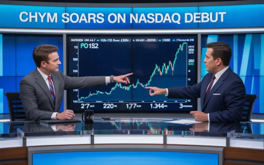 CHYM Soars on Nasdaq Debut