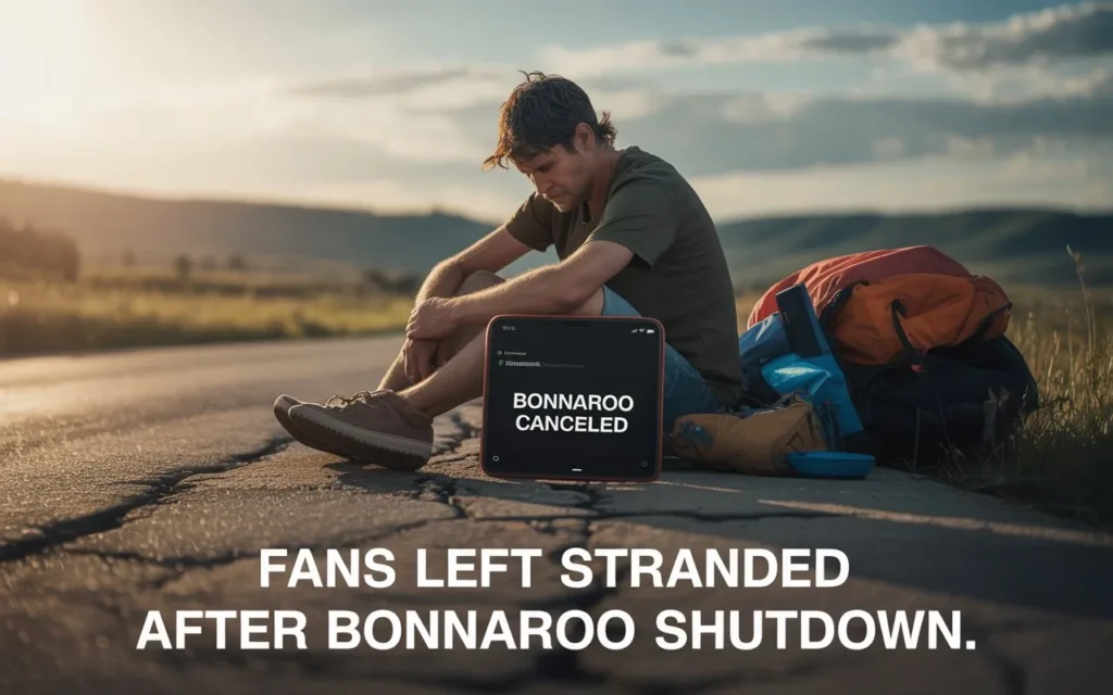 Fans Left Stranded After Bonnaroo Shutdown.