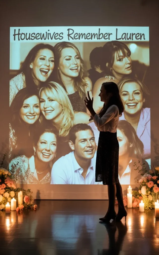 “Housewives Remember Lauren.”