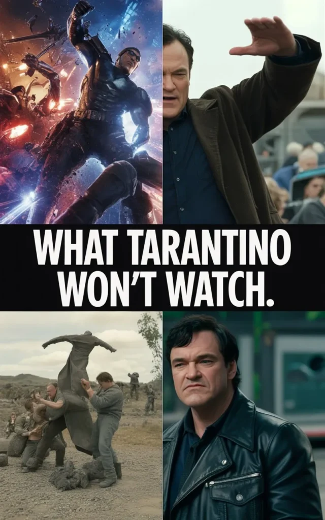 "What Tarantino Won't Watch."