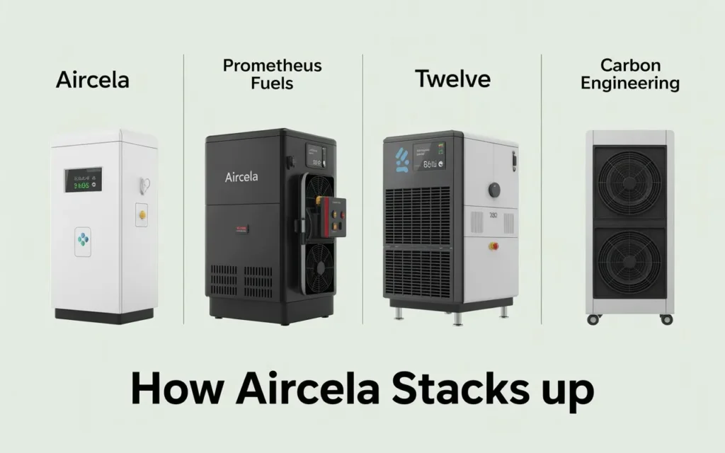 "How Aircela Stacks Up."