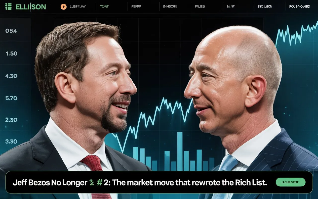 Jeff Bezos No Longer #2: The Market Move That Rewrote the Rich List