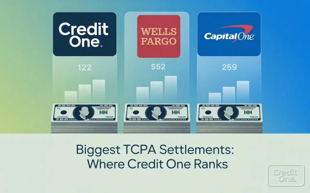 : "Biggest TCPA Settlements: Where Credit One Ranks"
