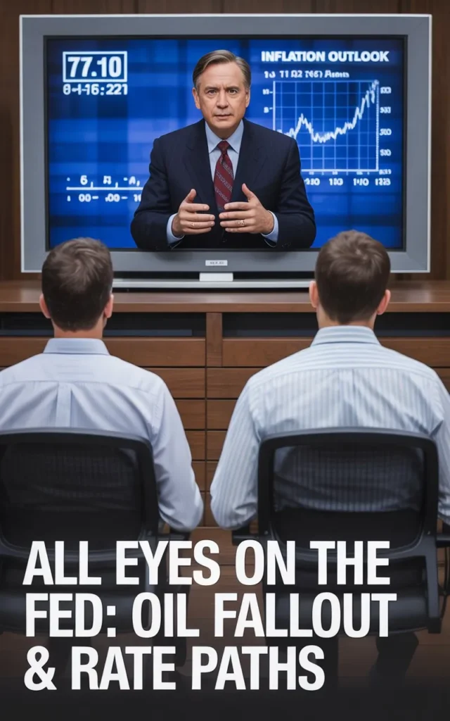 "All Eyes on the Fed: Oil Fallout & Rate Paths"