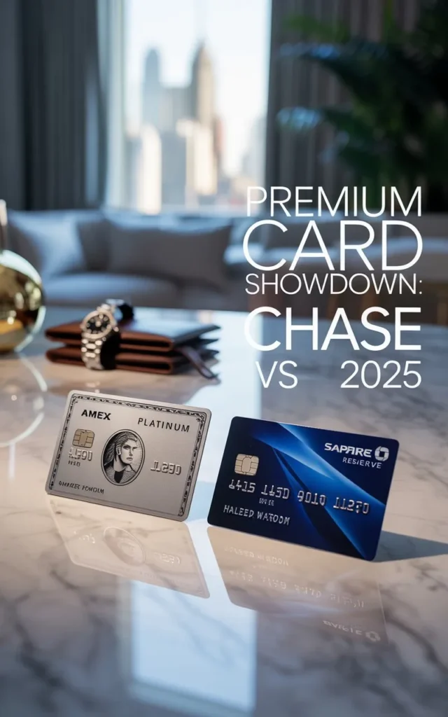 "Premium Card Showdown: Amex vs Chase 2025"