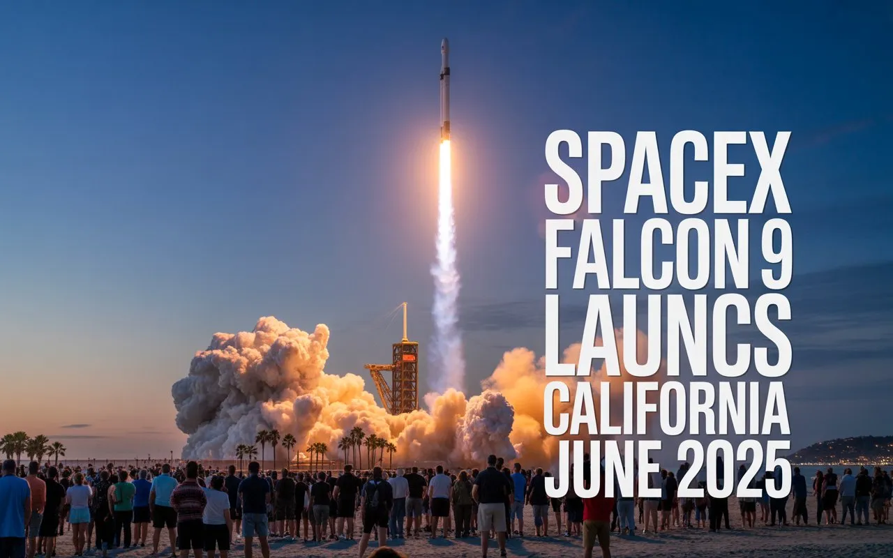 SpaceX Launch Over California Lights Up the Sky—What It Means for Starlink and the Market