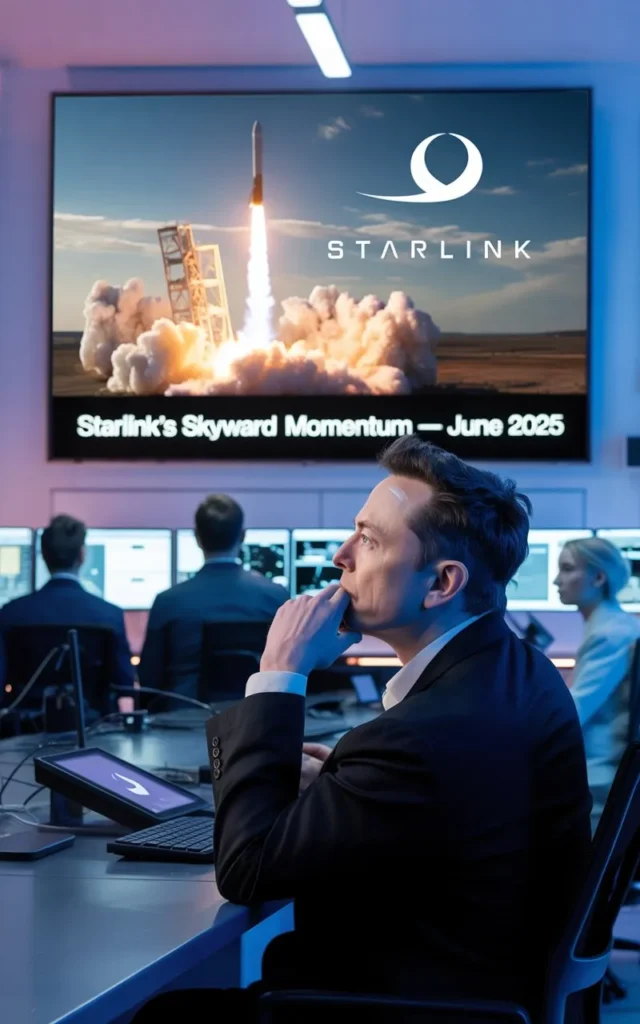 “Starlink’s Skyward Momentum – June 2025.”