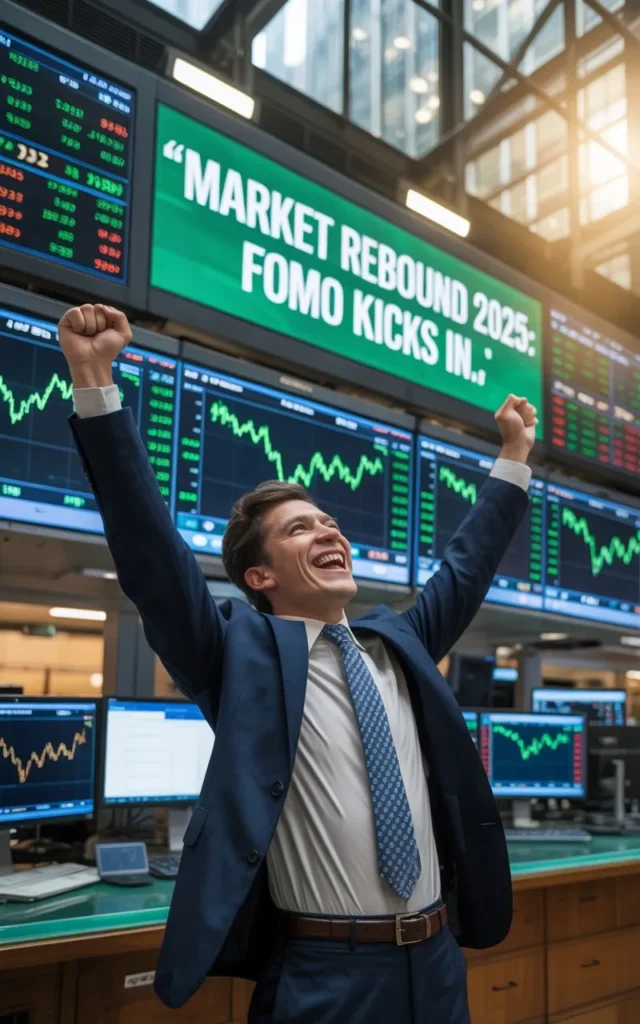 "Market Rebound 2025: FOMO Kicks In."