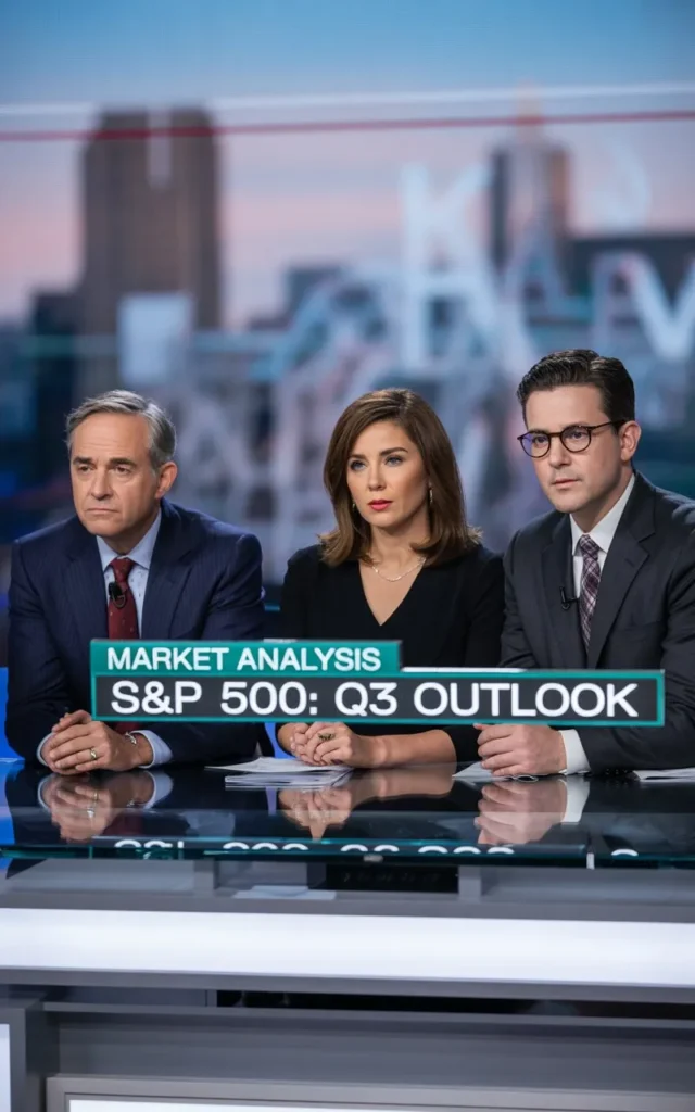 "S&P 500: Q3 Outlook" and bold title overlay.