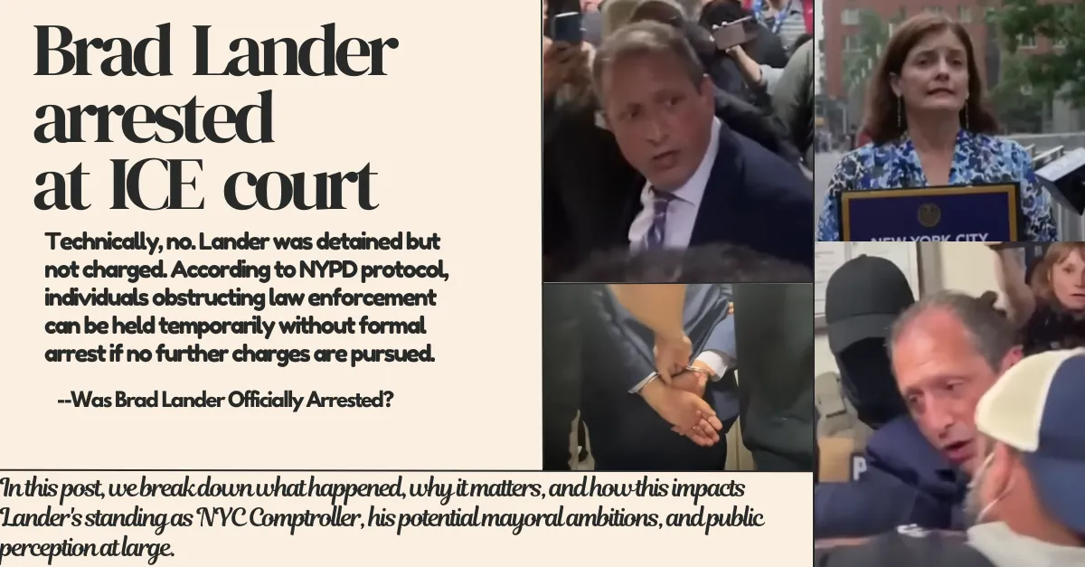 Brad Lander arrested