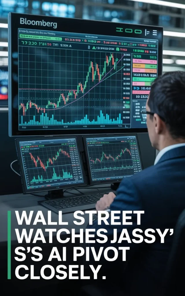 “Wall Street Watches Jassy’s AI Pivot Closely”