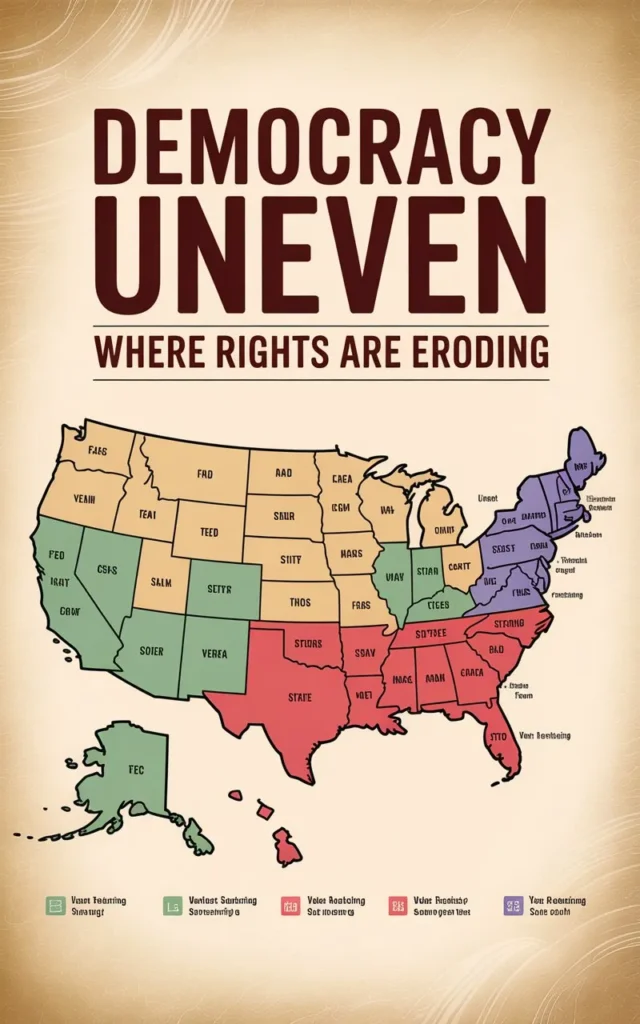 “Democracy Uneven: Where Rights Are Eroding”