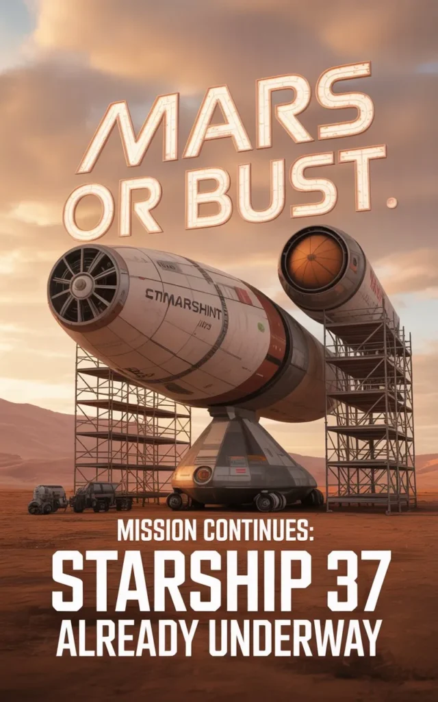 : "Mission Continues: Starship 37 Already Underway"