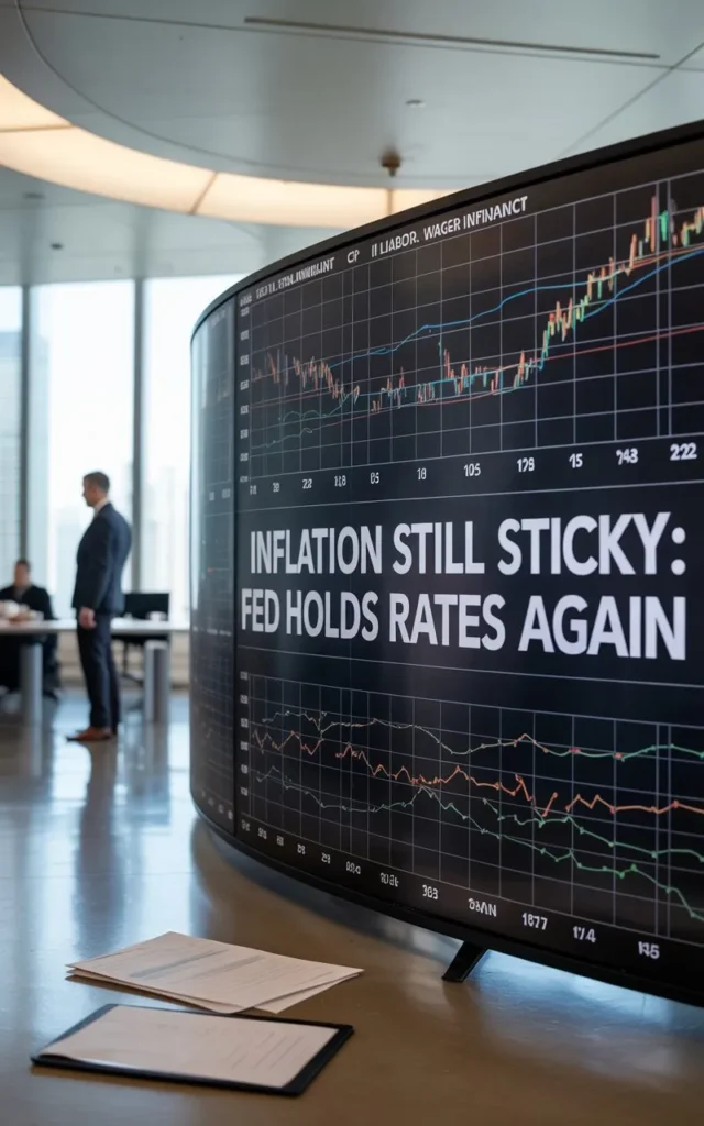"Inflation Still Sticky: Fed Holds Rates Again"