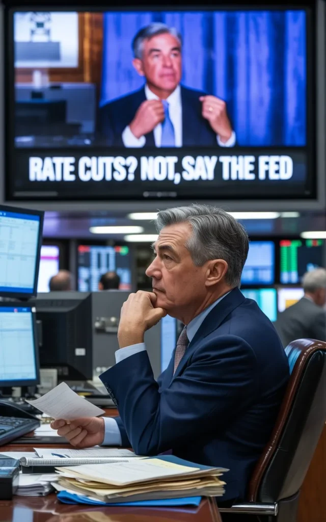 "Rate Cuts? Not Yet, Say the Fed"