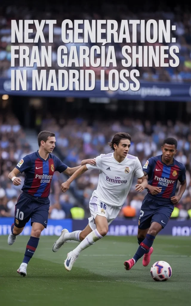  "Next Generation: Fran García Shines in Madrid Loss"