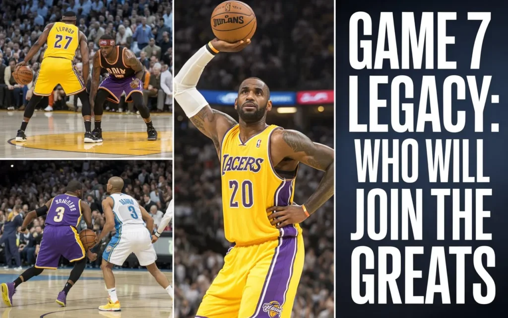 Game 7 Legacy: Who Will Join the Greats?"