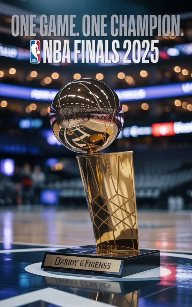 "One Game. One Champion. NBA Finals 2025"