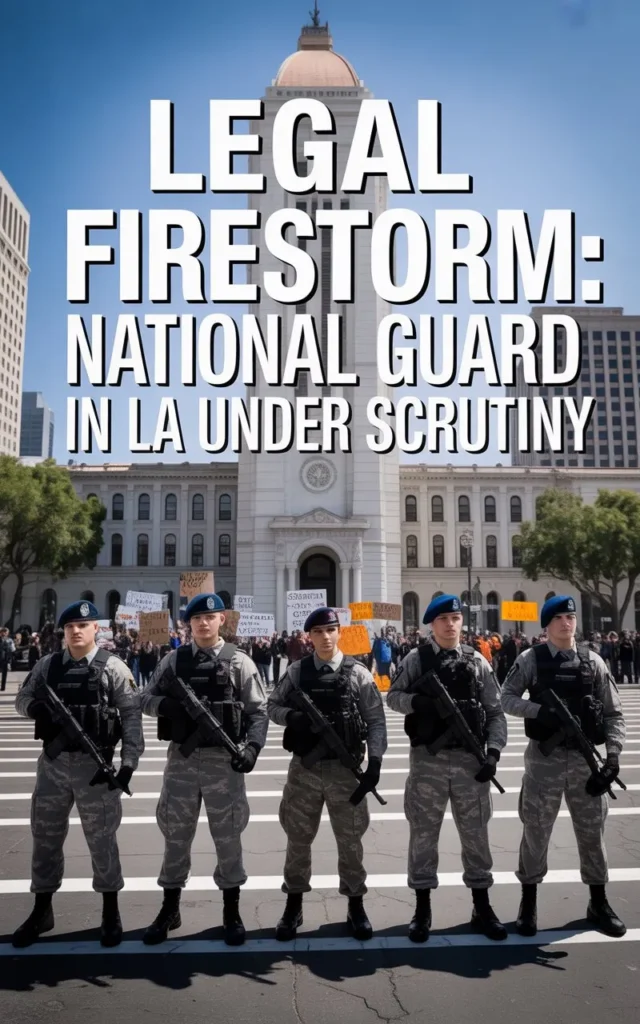 Legal Firestorm: National Guard in LA Under Scrutiny"