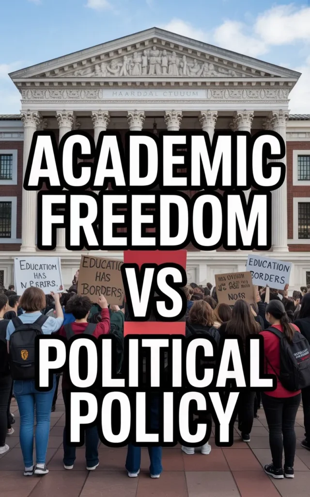  "Academic Freedom vs Political Policy"