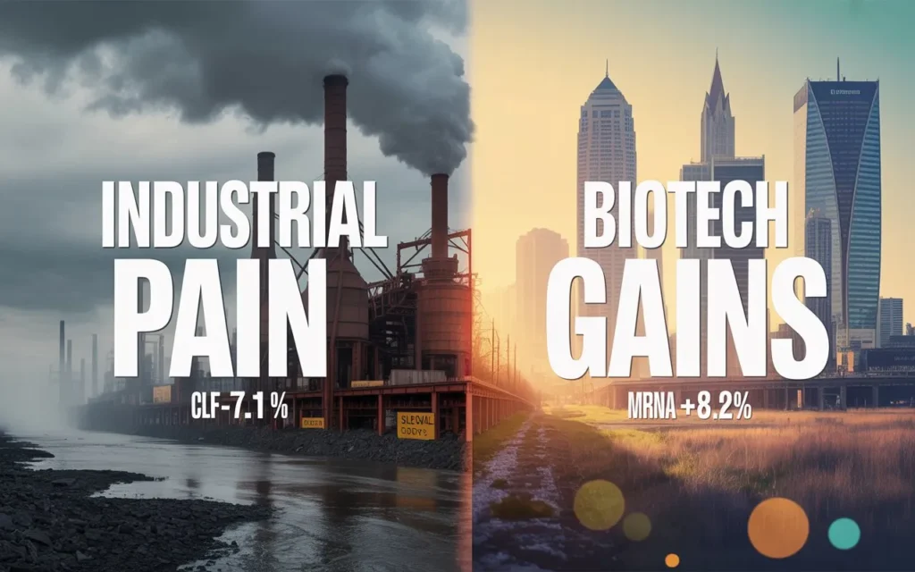 Industrial Pain vs. Biotech Gains