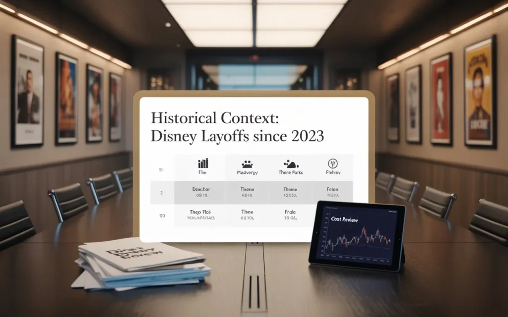 Historical Context: Disney Layoffs Since 2023