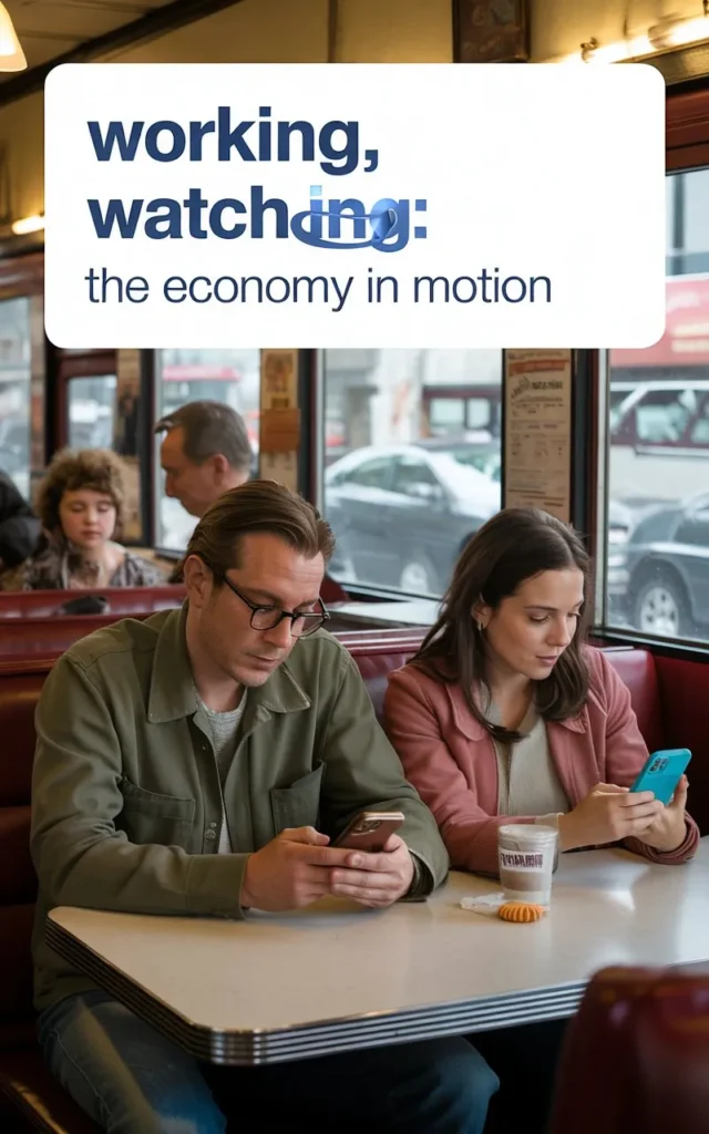 "Working, Waiting, Watching: The Economy in Motion"