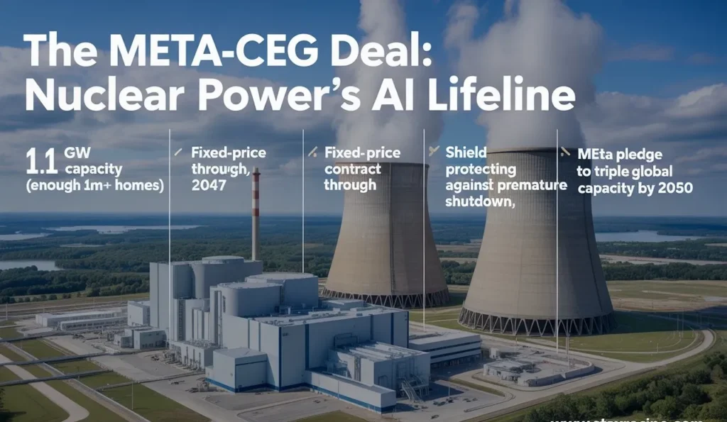 The Meta-CEG Deal: Nuclear Power’s AI Lifeline